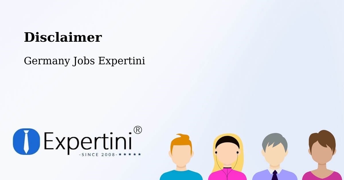 Disclaimer – Bad Aibling - Germany Jobs Expertini